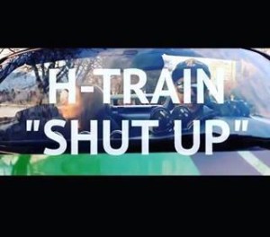 h-train shut up art