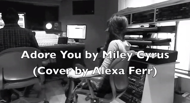 Alexa Ferr – Adore You (Miley Cyrus Cover)