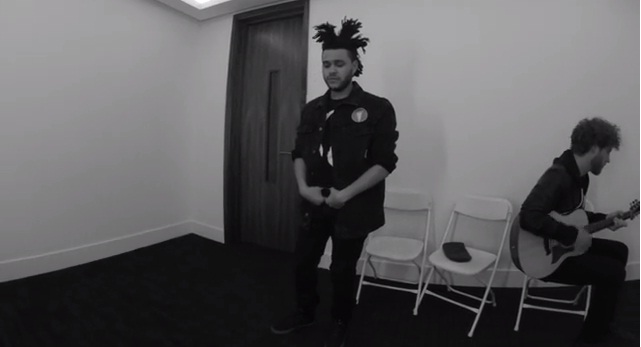 Watch How The Weeknd Warms Up Backstage Before His Performance On Tour